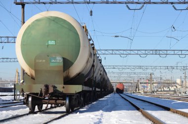 kompozisyon demiryolu tank arabalar