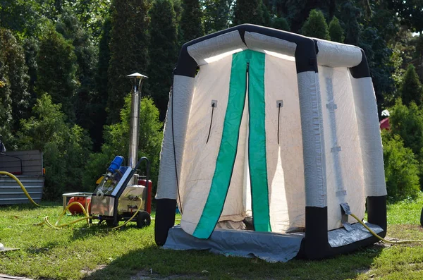 temizlik için toksinlerin insan çadır