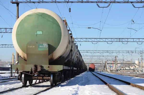 kompozisyon demiryolu tank arabalar