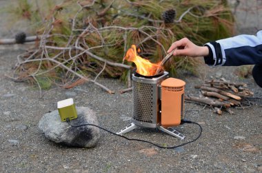 şarj cihazlar için kullanılan soba