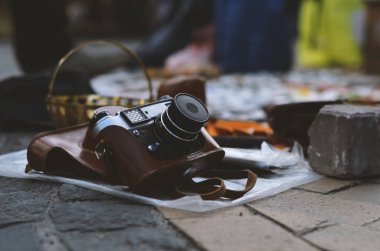 Retro eski film kamera