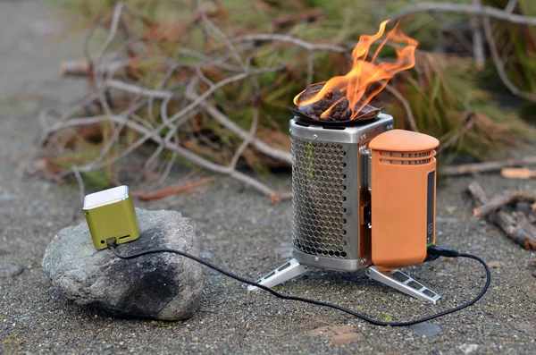 kamp sobası ve şarj cihazları için