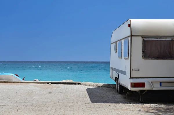 arka plan okyanus karavan römork