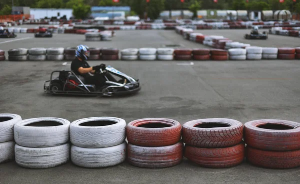 Kart Track Cartings — Stock Photo, Image