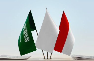 Endonezya, Suudi Arabistan ve beyaz bayraklar belgelerle ayakta   