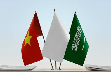 Vietnam, Suudi Arabistan ve beyaz bayraklar belgelerle ayakta   