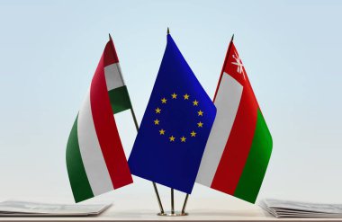 Macaristan Umman ve eu bayrağı kağıtları hazırladı