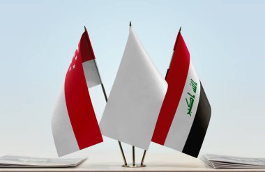 Irak ve Singapur bayrakları evraklarla birlikte beklemede  