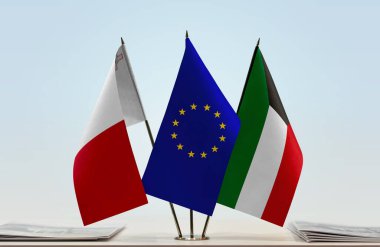 Malta Kuveyt ve eu bayrakları hazırda bekliyor