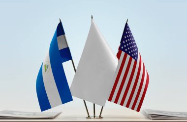 ABD ve Nikaragua bayrakları hazırda bekliyor   