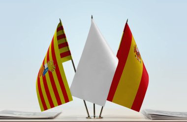  Libya Spainflags belgelerle ayakta