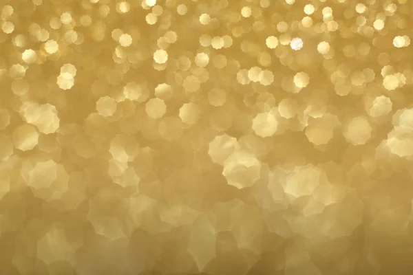 Fondo Bokeh Oro Abstracto Luces Brillantes Fiesta Día Fiesta Navidad — Foto de Stock