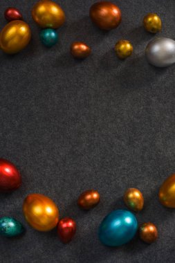 Dekoratif Paskalya yumurta arka plan,