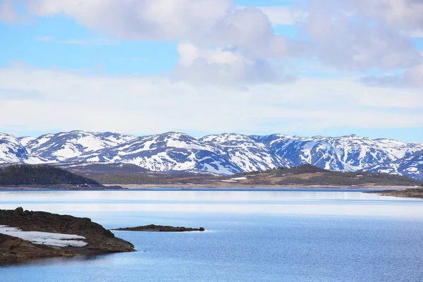 Spring arctic landscape — Stock Photo, Image