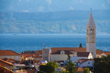 Supetar kasabasında Brac Adası