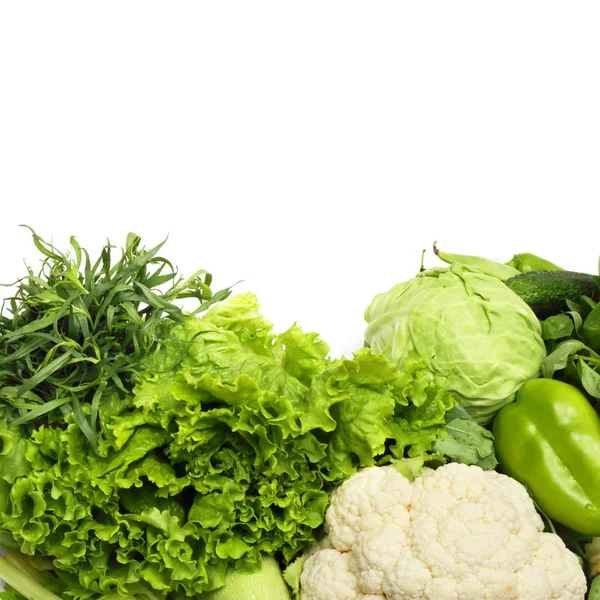 Pile of green vegetables — Stock Photo, Image