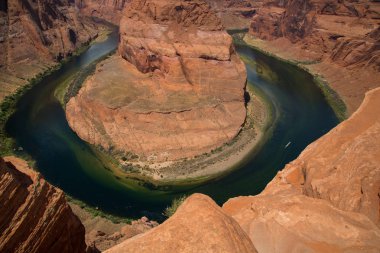 At nalı Bend bir at nalı şeklinde kazıma menderes town sayfasına, Arizona, Amerika Birleşik Devletleri yakınında Colorado Nehri'nin olduğunu.