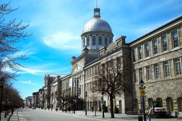 Montreal Kanada Kwietnia 2017 Zbudowany 1844 Roku Marche Bonsecours Starego — Zdjęcie stockowe