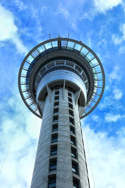 Auckland New Zealand Marzo 2018 Sky Tower Una Torre Osservazione — Foto Stock