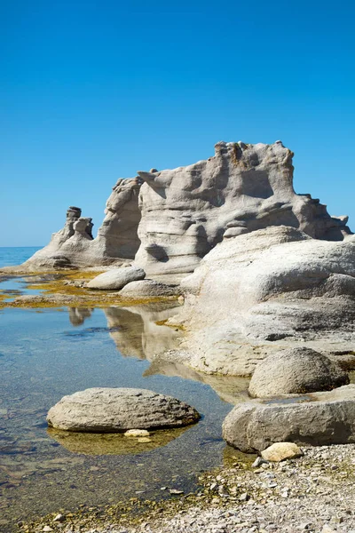 Chateau Mingan Archipelago National Park Reserve Nel Québec Canada — Foto Stock