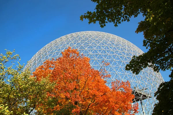 Montréal Canada Octobre 2018 Biosphère Est Musée Montréalais Dédié Environnement — Photo