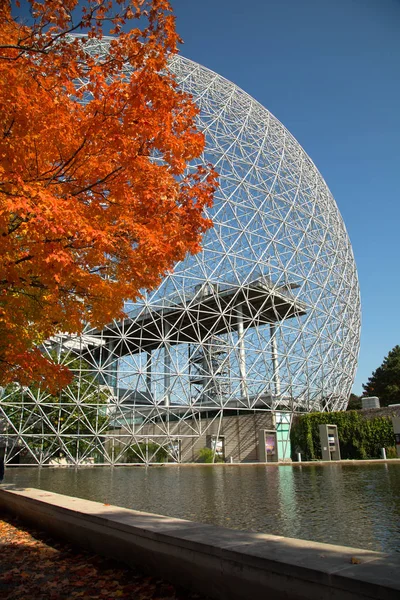 Montreal Canadá Octubre 2018 Biosfera Museo Montreal Dedicado Medio Ambiente —  Fotos de Stock