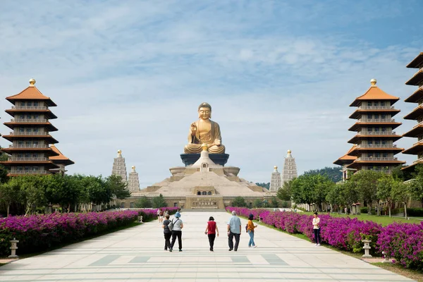 Kaohsiung Taiwan November 2018 Guang Shan Buddha Museum Mahayanabuddhistisk Kulturelt royaltyfrie gratis stockfoto