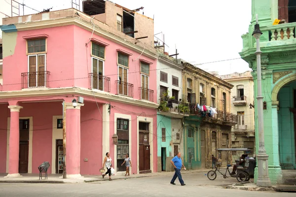 Havanna Kuba Dec 2018 Centro Habana Mindre Kommun Havanna Och — Stockfoto