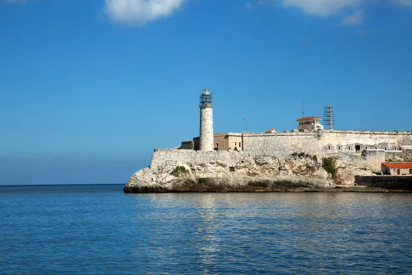 Castillo Del Morro Lighthouse Built 1845 Havana Cuba — Stock Photo, Image