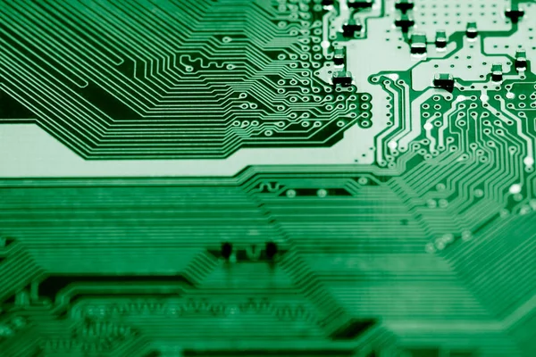 Absztrakt Zár Megjelöl Mainboard Elektronikus Számítógép Háttér Logika Board Cpu — Stock Fotó