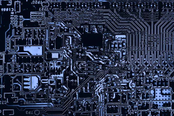 Abstract Mainboard Elektronik Bilgisayar Arka Planı Kapat Mantık Kurulu Cpu — Stok fotoğraf