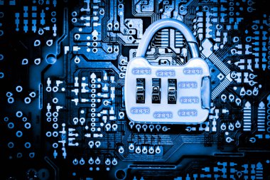 Abstract, Mainboard elektronik bilgisayar arka planı kapat. (Gdpr, genel veri koruma yönetmeliği)