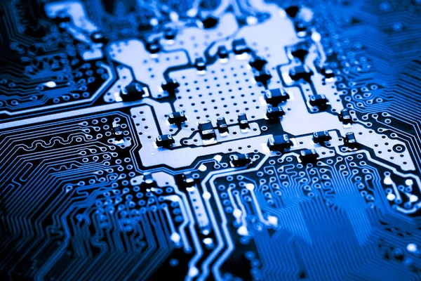 Abstract Mainboard Elektronik Bilgisayar Arka Planı Kapat Mantık Kurulu Cpu — Stok fotoğraf