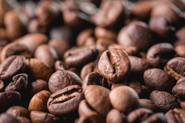 Chicchi Caffè Sono Sfondo — Foto Stock