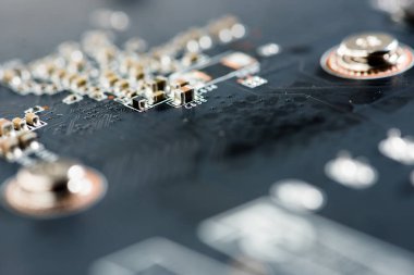 Abstract, Mainboard elektronik bilgisayar arka planı kapat. (mantık kurulu, cpu anakart, ana masa, sistem kartına, mobo)