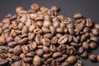 İn yakın kahve çekirdekleri arka plan vardır.