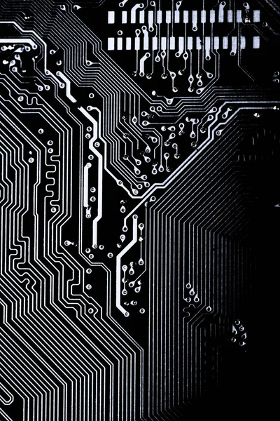 Abstract Mainboard Elektronik Bilgisayar Arka Planı Kapat Mantık Kurulu Cpu — Stok fotoğraf