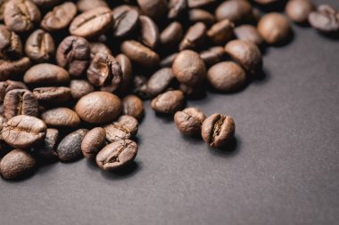 İn yakın kahve çekirdekleri arka plan vardır.