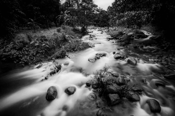 Nationalpark Schöner Tiefer Waldwasserfall Thailand — Stockfoto