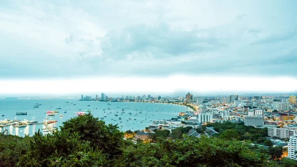 En güzel bakış açısı Pattaya Beach Pattaya City Chonburi, Thailand.