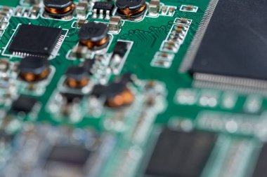 Abstract, Mainboard elektronik bilgisayar arka planı kapat. (mantık kurulu, cpu anakart, ana masa, sistem kartına, mobo)