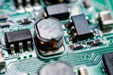 Abstract, Mainboard elektronik bilgisayar arka planı kapat. (mantık kurulu, cpu anakart, ana masa, sistem kartına, mobo)