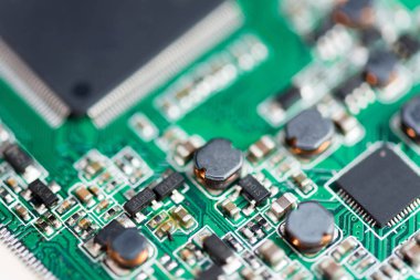Abstract, Mainboard elektronik bilgisayar arka planı kapat. (mantık kurulu, cpu anakart, ana masa, sistem kartına, mobo)