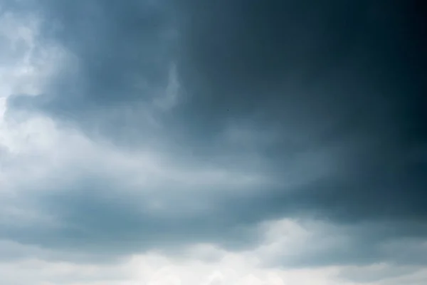 Dark Storm Clouds Background Dark Clouds Thunder Storm — Stock Photo, Image