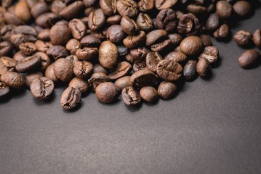 kahve çekirdekleri arka plan vardır.