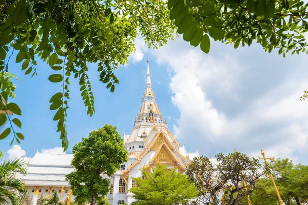 Templo Buda Tailandia Wat Sothon Wararam Worawihan — Foto de Stock