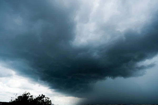 dark storm clouds with background,Dark clouds before a thunder-storm.