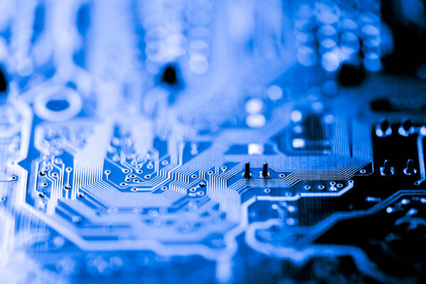 Abstract,close up of Mainboard Electronic computer background.(logic board,cpu motherboard,Main board,system board,mobo)