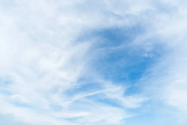 Cielo Azzurro Chiaro Sfondo Nuvole Con Sfondo — Foto Stock