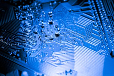 Abstract, Mainboard elektronik bilgisayar arka planı kapat. (mantık kurulu, cpu anakart, ana masa, sistem kartına, mobo)